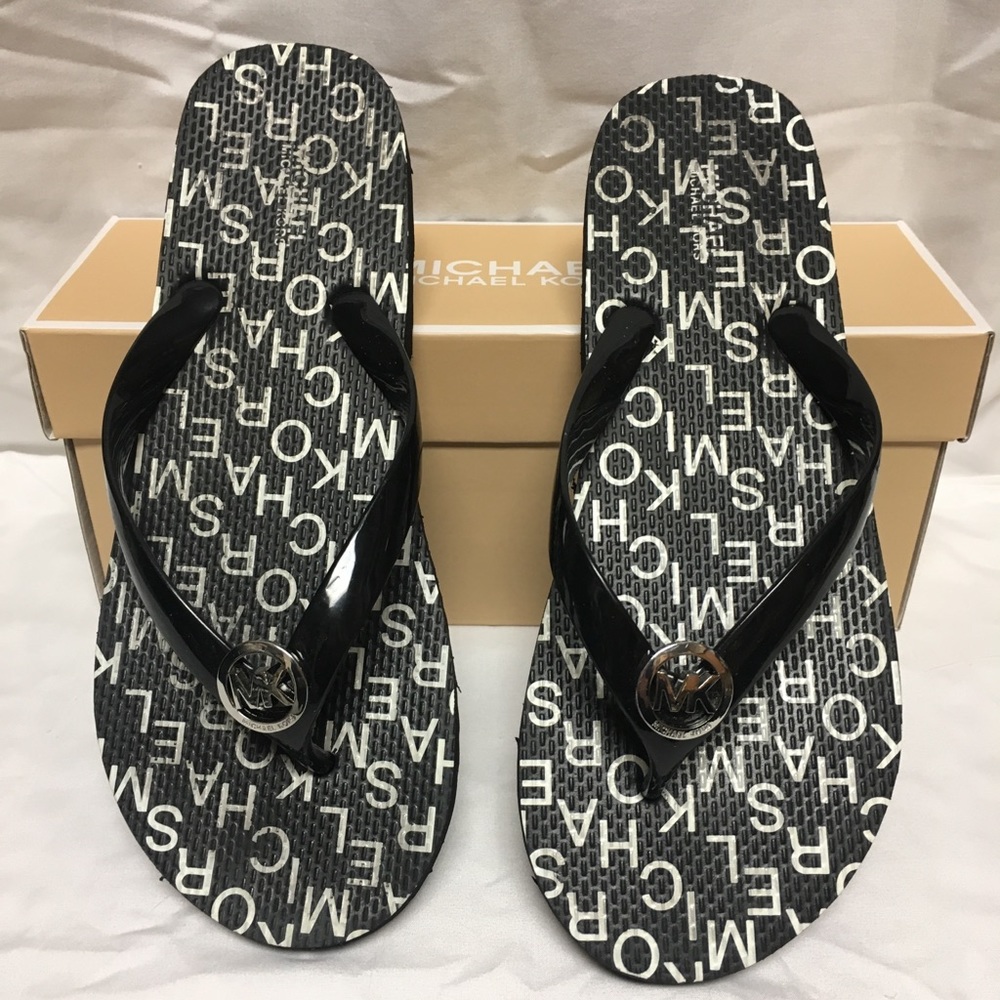 NIB Michael Kors flip flops